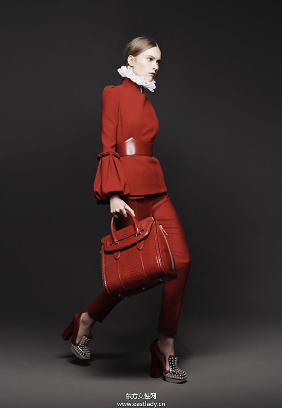 Alexander McQueen 2013秋冬服装新品发布