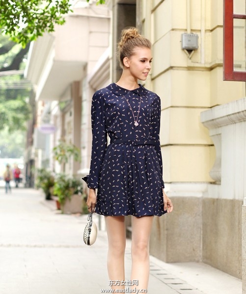 初春时尚连衣裙甜美温婉精致出彩