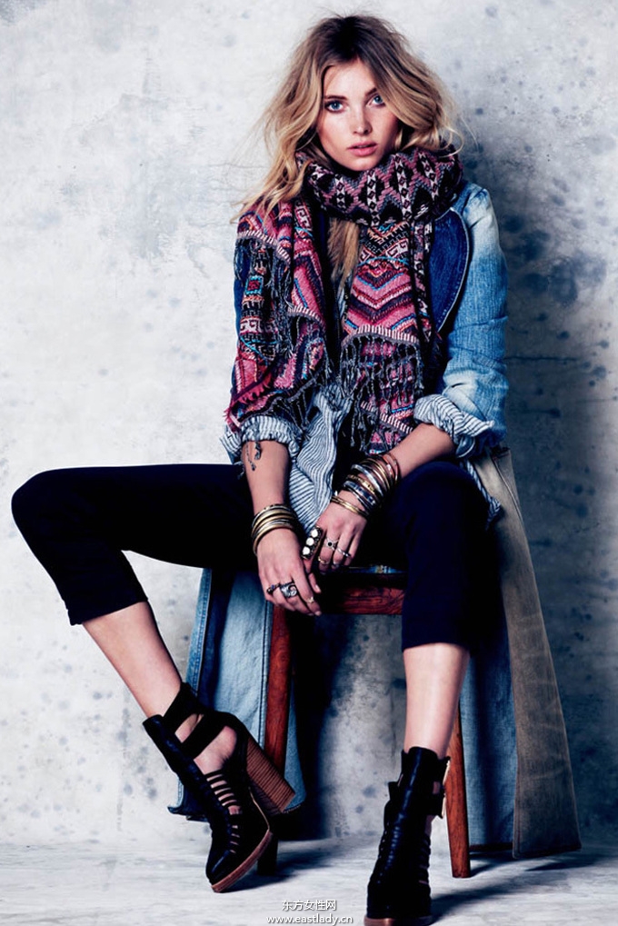 Free People 2013年2月女装lookbook