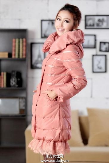 2012新款温暖修身羽绒服 让身心动起来