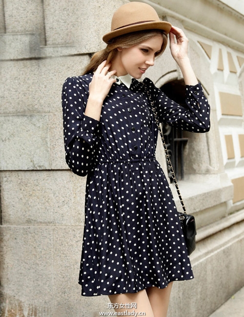 初春时尚连衣裙甜美温婉精致出彩