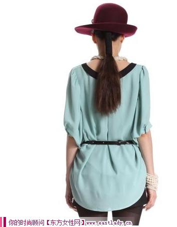 游走时尚边缘 雪纺衬衫今夏唱主角