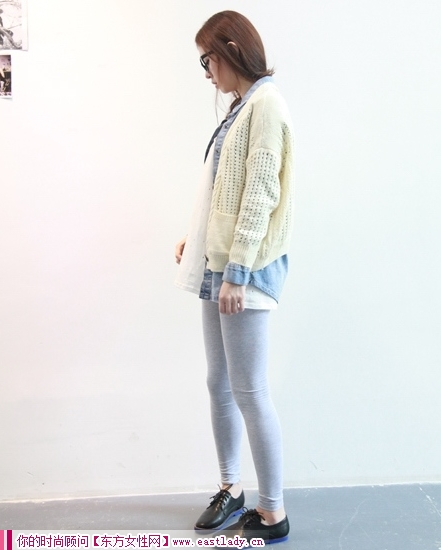 轻松搭配 镂空长袖针织衫旋风来袭