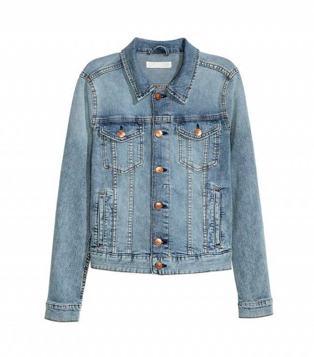 牛仔夹克这样穿超有范 不信你看大幂幂