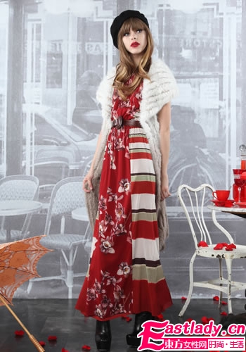 2012早秋系列复古浪漫情调展现迷人穿着态度