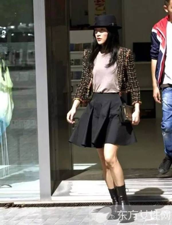 小身材如何穿出大长腿 跟着155的周迅穿准没错