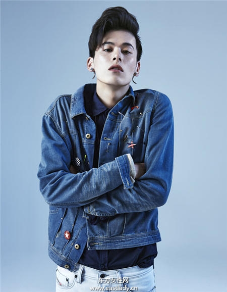 韩模金元中又帅又有才 设计服装品牌87mm