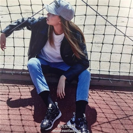 韩骨感绝美超模私服穿搭术 个性十足