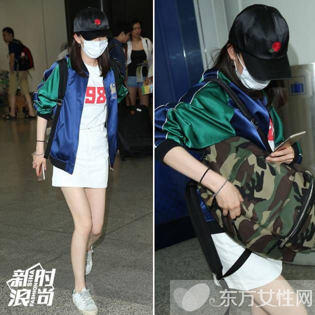 看 辣妈 杨幂的时尚百搭 今秋学她穿帅气迷彩装吧