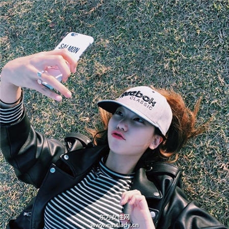 韩骨感绝美超模私服穿搭术 个性十足