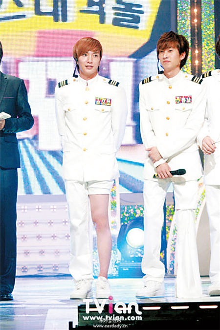 硬汉变成清爽花美男 欧巴的时尚你不懂