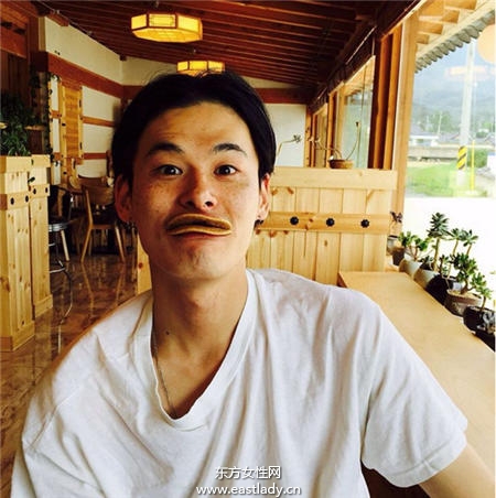 韩模金元中又帅又有才 设计服装品牌87mm