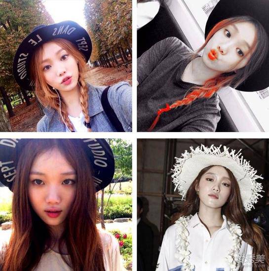 韩国90后icon李圣经 6种配件玩转街头少女风