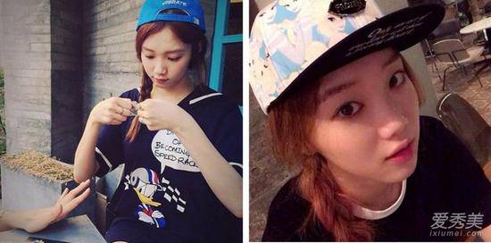 韩国90后icon李圣经 6种配件玩转街头少女风