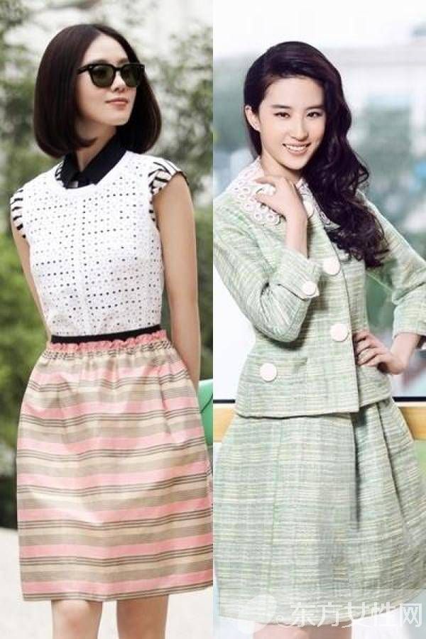 刘诗诗vs刘亦菲 古装女神衣品比拼