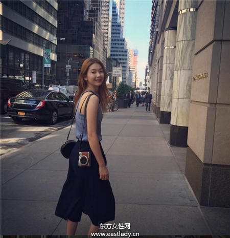 韩骨感绝美超模私服穿搭术 个性十足