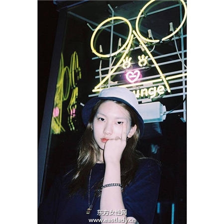 韩骨感绝美超模私服穿搭术 个性十足