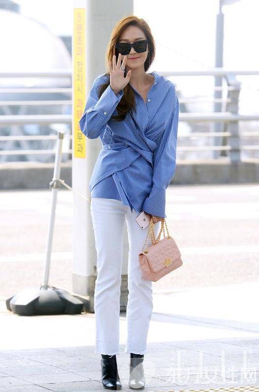 一日一look 跟Jessica郑秀妍学小清新时尚造型