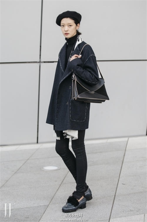 韩国超模姜素英中性美学正夯 时尚圈就爱这味