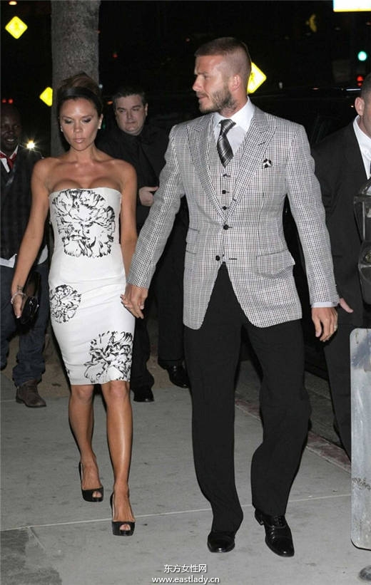 七夕情人节该怎么穿才好看 跟贝克汉姆夫妇这样穿