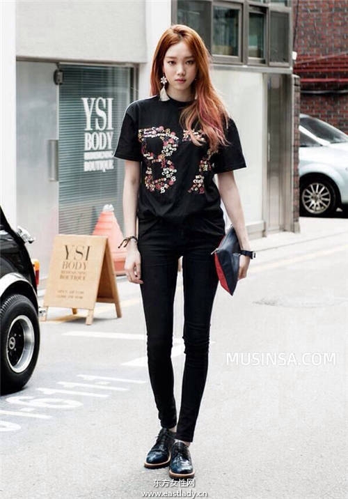 李圣经亲授私服穿搭 做时尚潮人