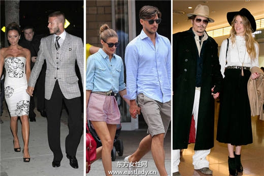 七夕情人节该怎么穿才好看 跟贝克汉姆夫妇这样穿