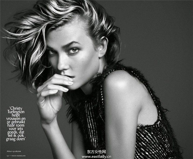 Karlie Kloss《Vogue》2014年10月荷兰版