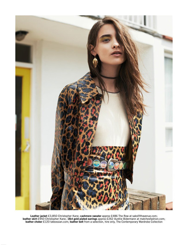 Carolina Thaler《Glamour》2014年12月英国版