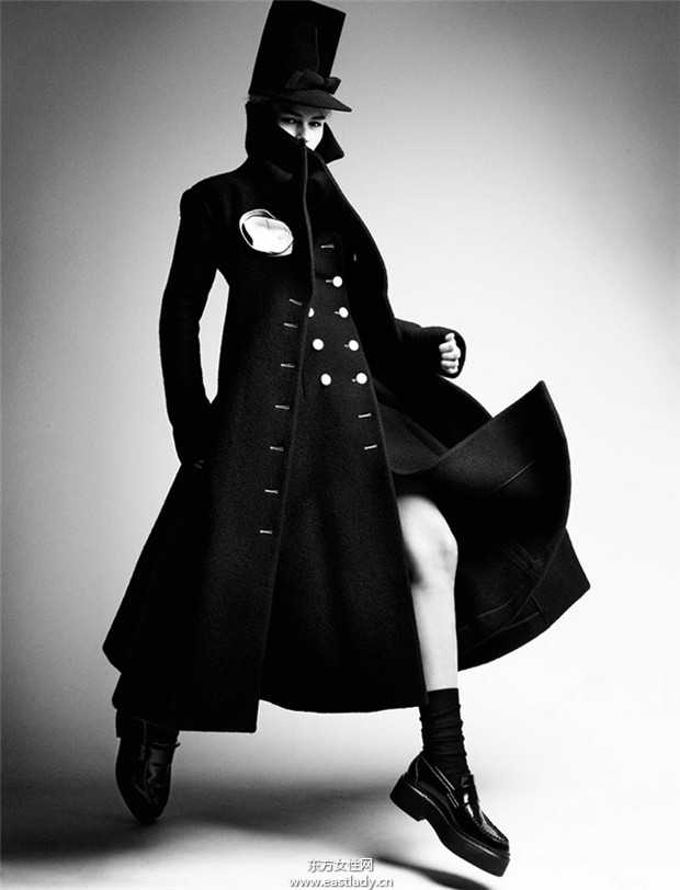 Anna Ewers《Interview》2014年9月号