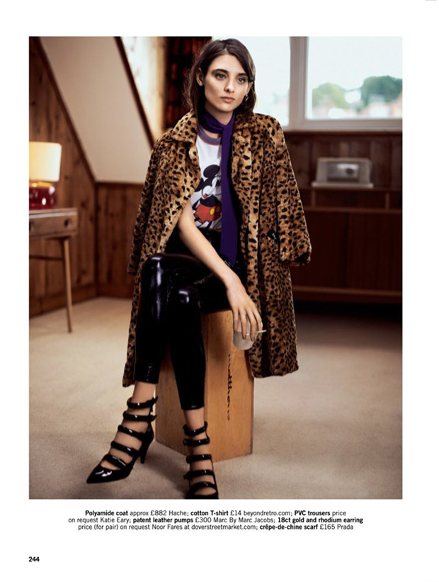 Carolina Thaler《Glamour》2014年12月英国版