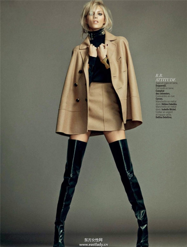 Anja Rubik《L’express Styles》2014年9月号