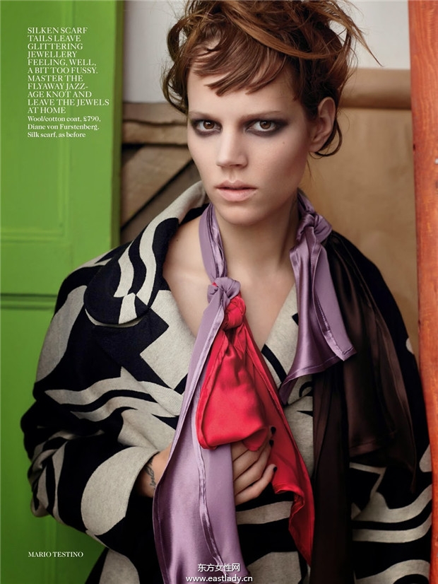 Freja Beha Erichsen《Vogue》2014年9月英国版