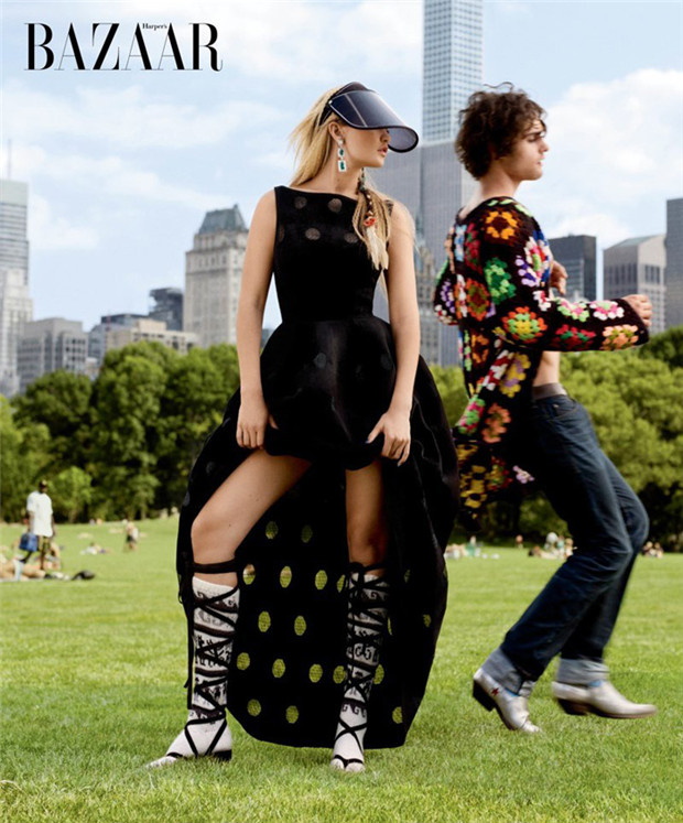 Gigi Hadid《Harper’s Bazaar》2014年12月美国版