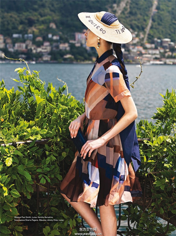 Clarice Vitkauskas《L’Officiel》2014年8月号希腊版