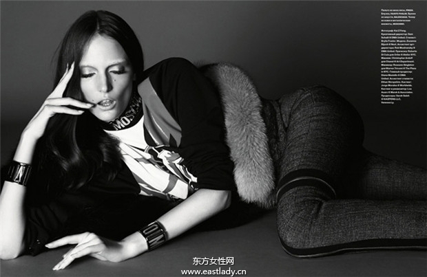 Zuzanna Bijoch《Numero》2014年8月俄罗斯版