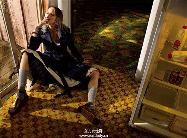 Daria Strokous《W》杂志2014年8月韩国版