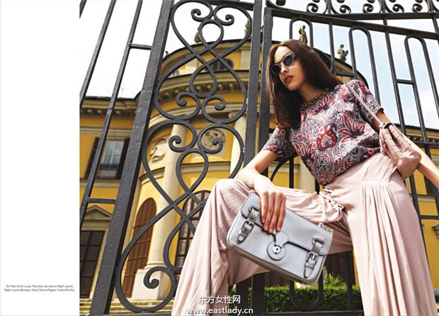 Clarice Vitkauskas《L’Officiel》2014年8月号希腊版