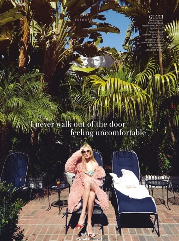 Kate Bosworth《InStyle》2014年9月英国版