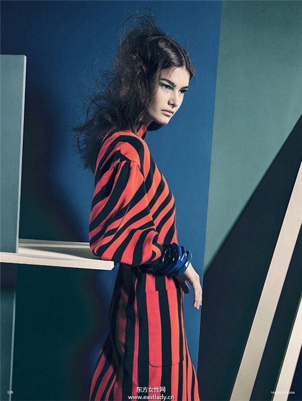 Ophelie Guillermand《Vogue》2014年7月德国版