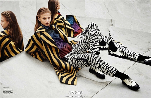 Anna Selezneva《Numero》2014年8月夏季刊