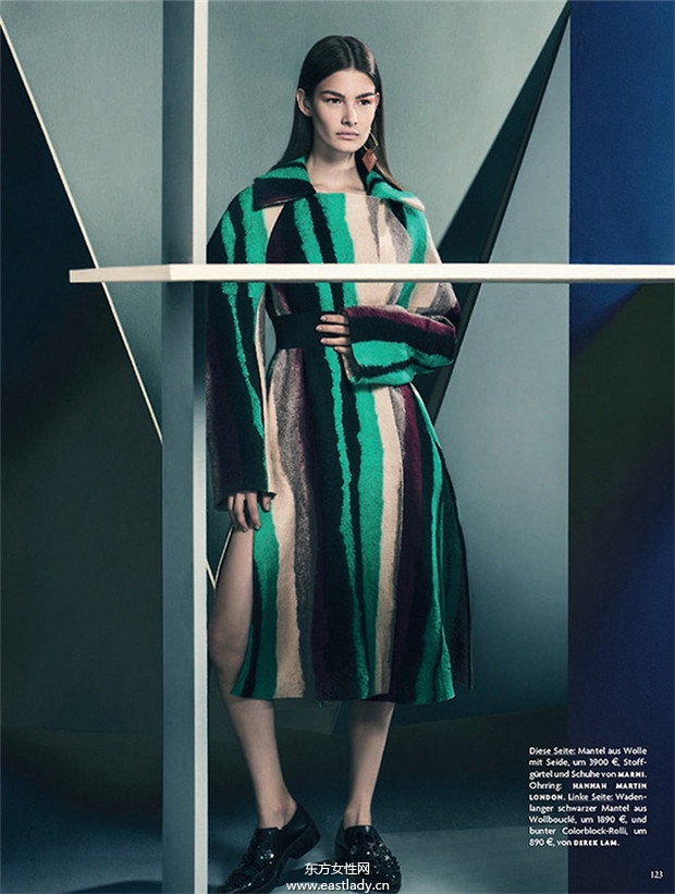 Ophelie Guillermand《Vogue》2014年7月德国版