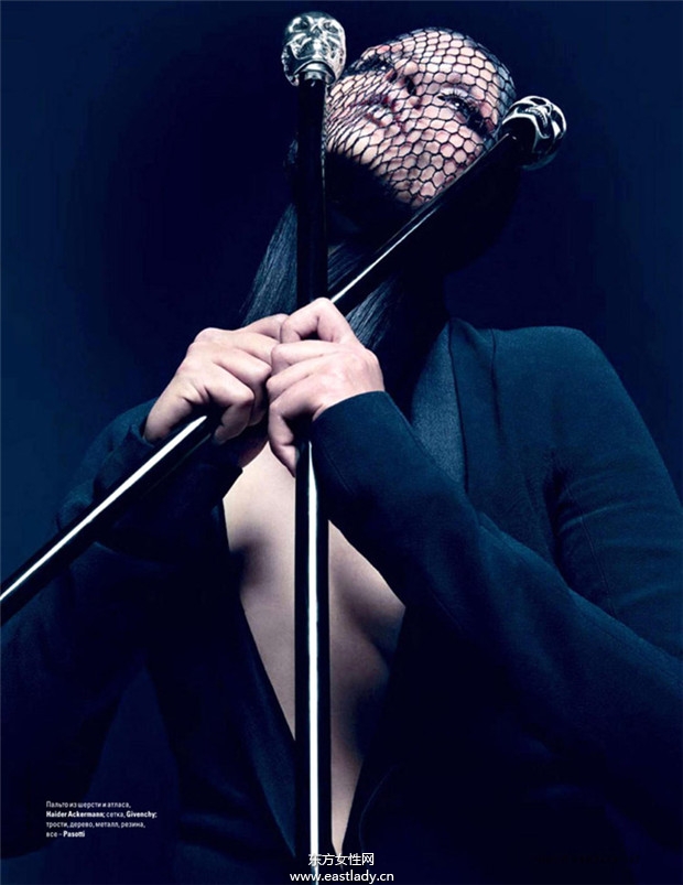 Marina & Crystal《Vogue》2014年8月克兰版