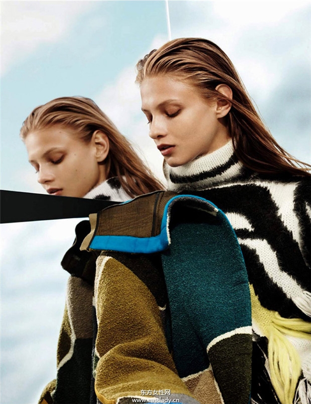 Anna Selezneva《Numero》2014年8月夏季刊