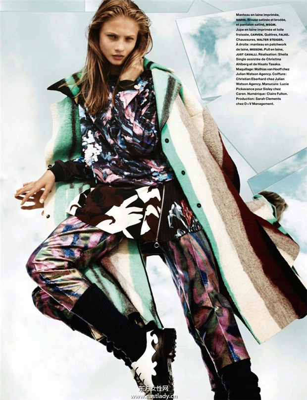 Anna Selezneva《Numero》2014年8月夏季刊