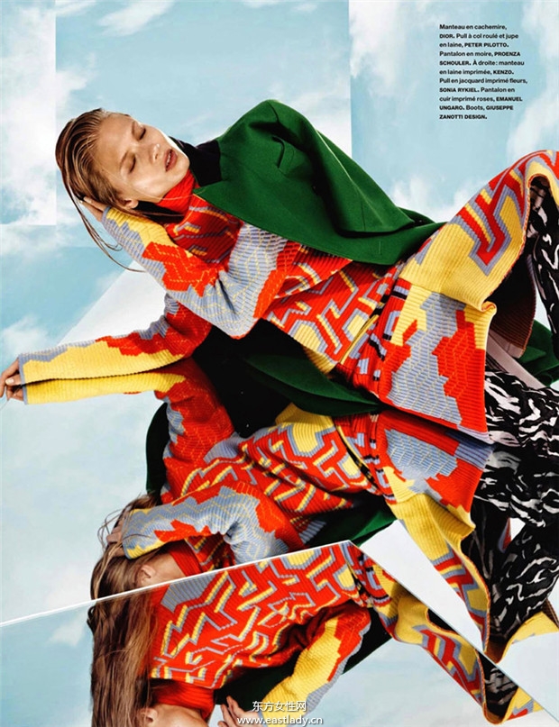 Anna Selezneva《Numero》2014年8月夏季刊