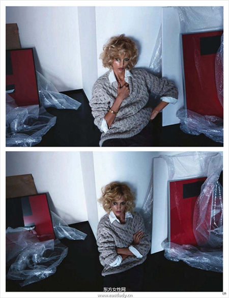 Anja Rubik《Vogue》2014年8月德国版