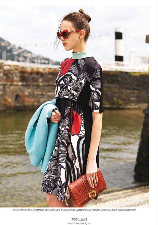 Clarice Vitkauskas《L’Officiel》2014年8月希腊版