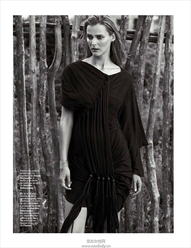 Carmen Kass《Marie Claire》2014年7月西班牙版