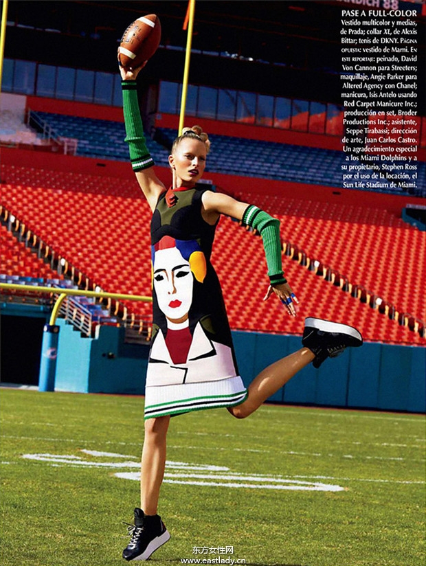 Karolina Kurkova《Vogue》2014年4月墨西哥版