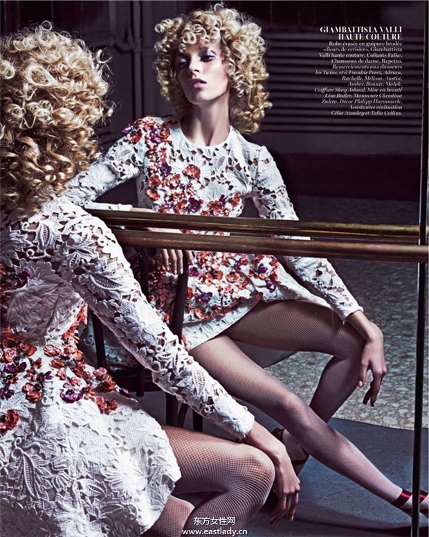 Anja Rubik《Vogue》2014年6月法国版